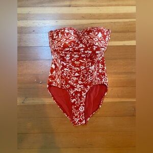 Robin Piccone Strapless One Piece Size 12